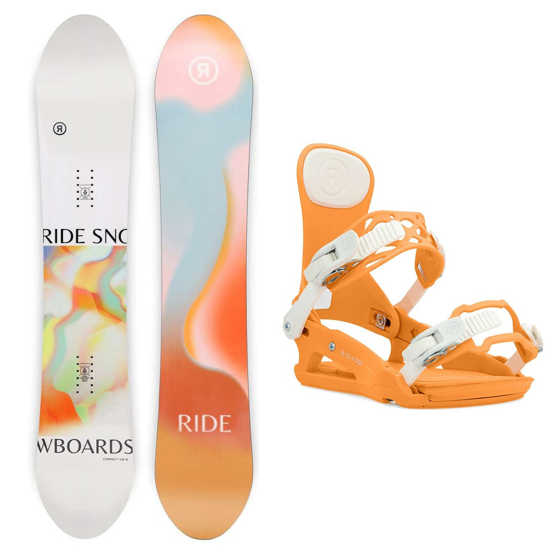 Ride, 2024 Ride Compact Snowboard with Ride CL-4 Binding