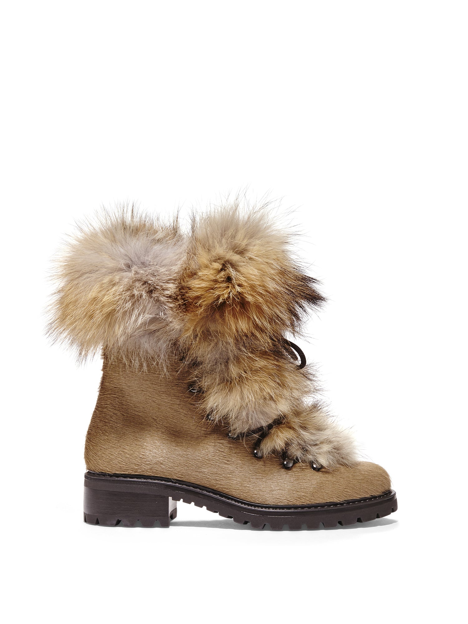 DIAVOLEZZA, Agata Fur Hiker Boot