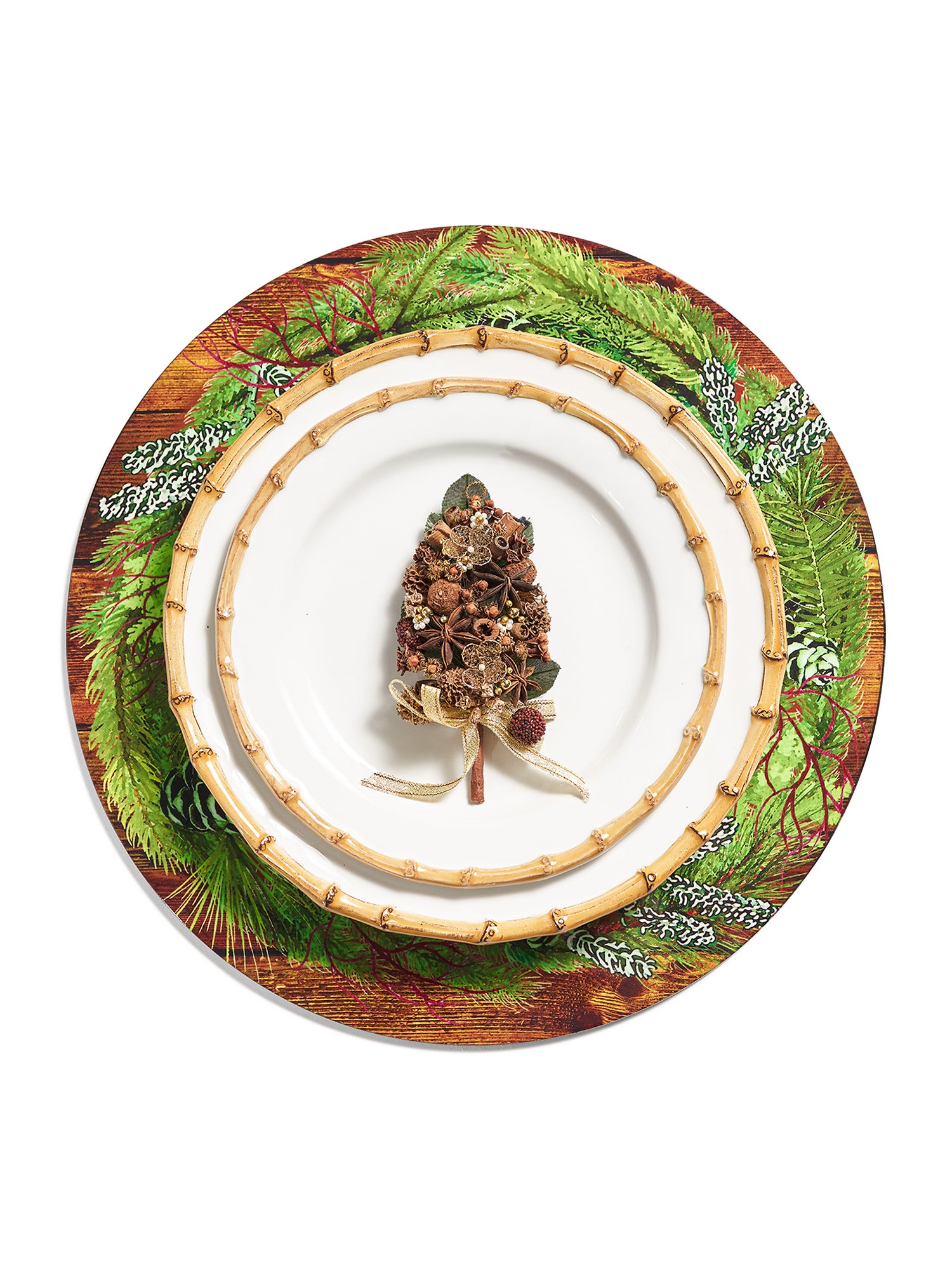 JULISKA, Bamboo Salad Plate