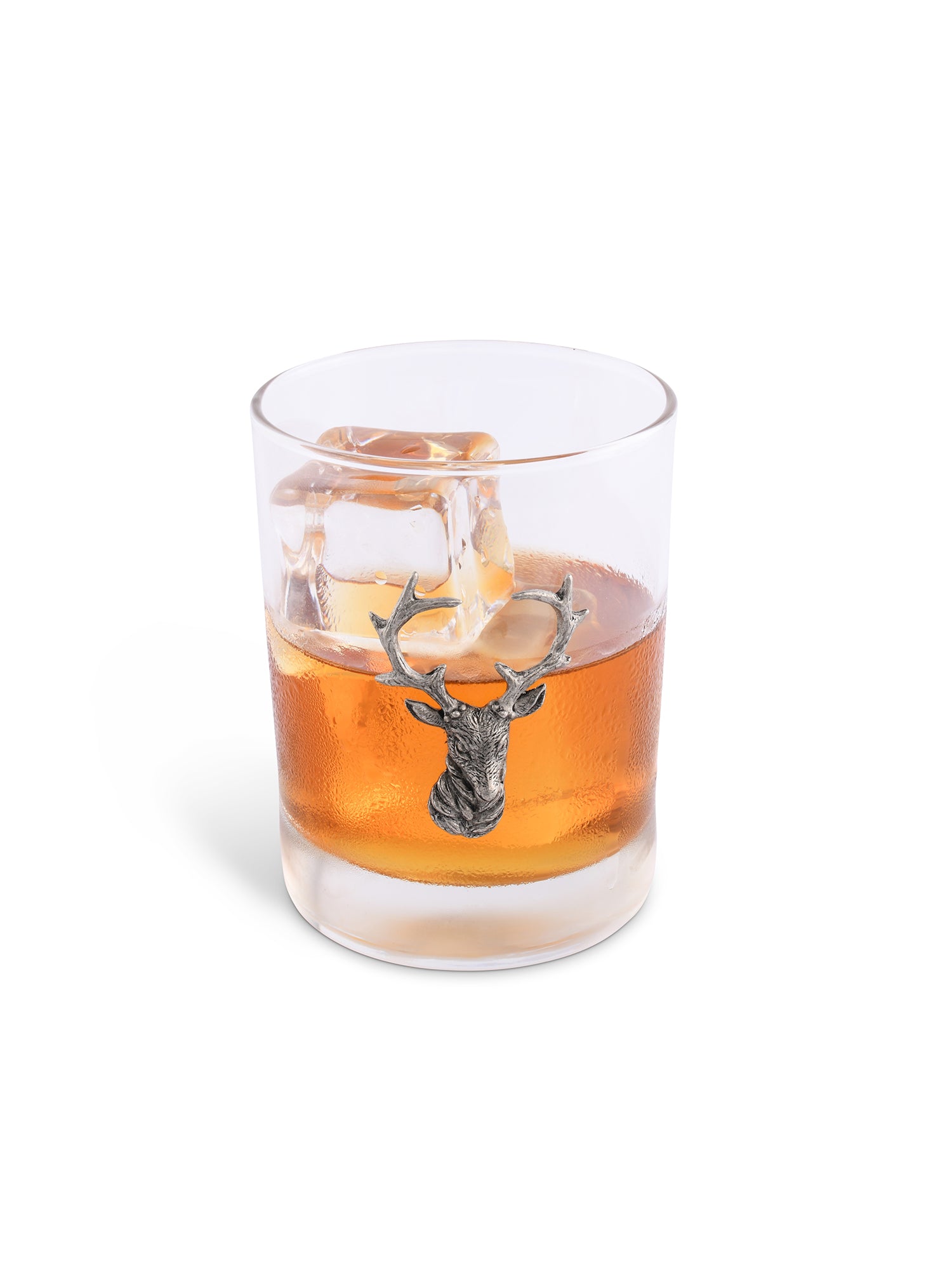 VAGABOND HOUSE, Elk Head Double Old Fashioned Glass