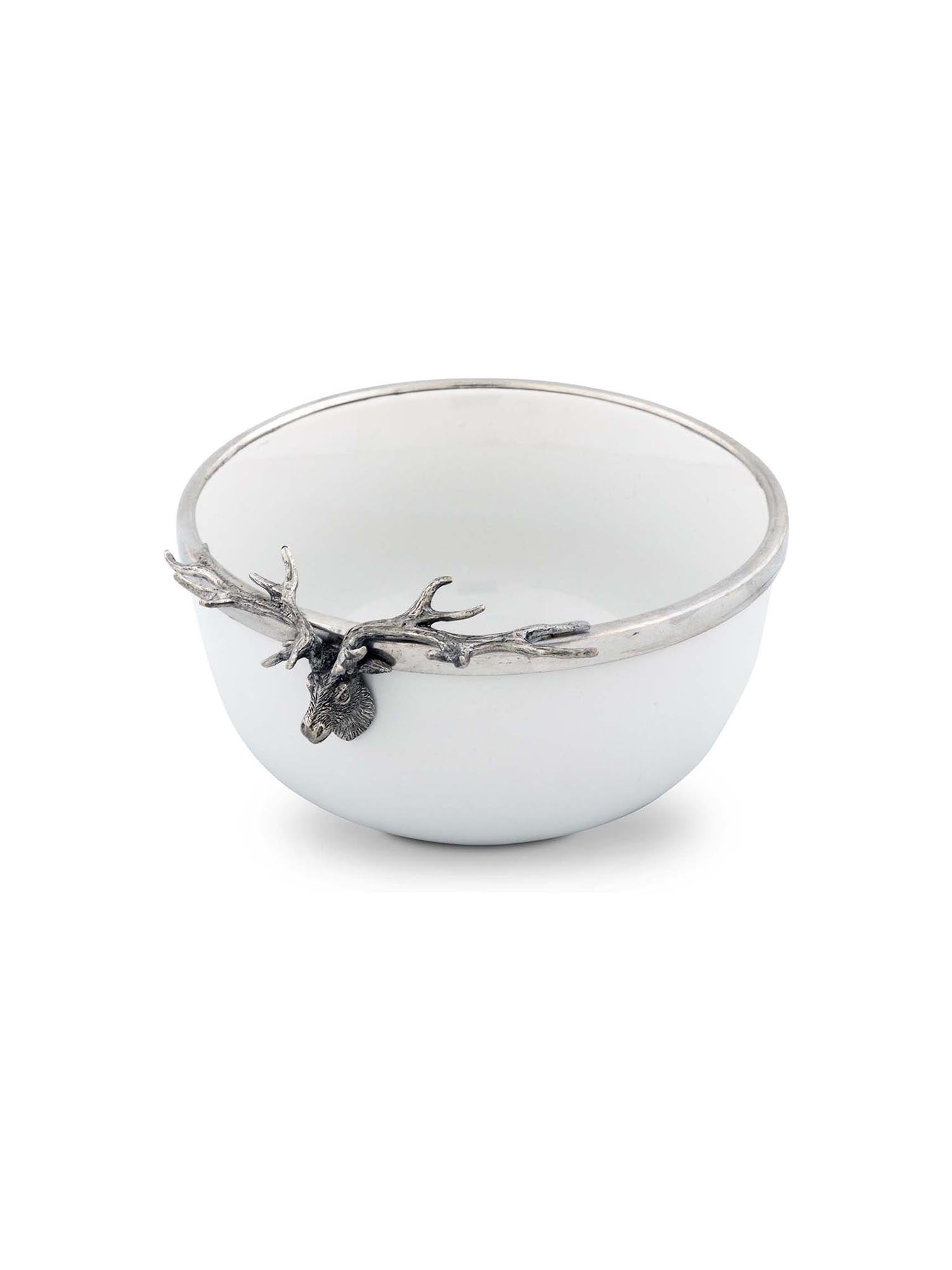 VAGABOND HOUSE, Elk Head Serving Bowl Small