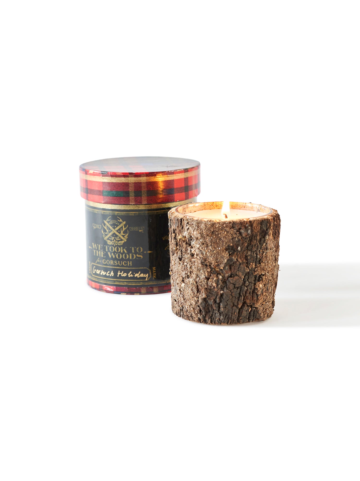 WE TOOK TO THE WOODS, Gorsuch Holiday Candle