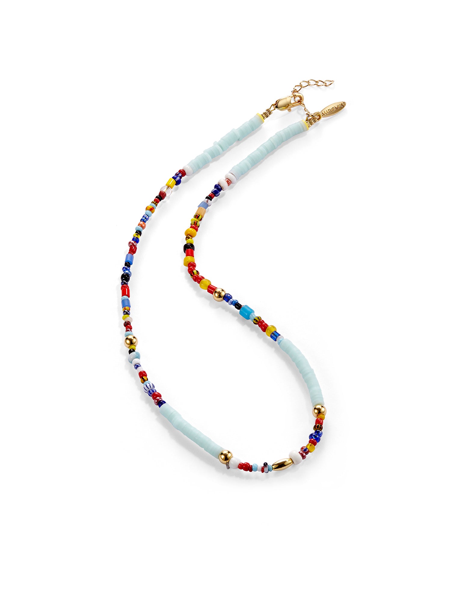 ALL THE MUST, Heishi Beach Necklace