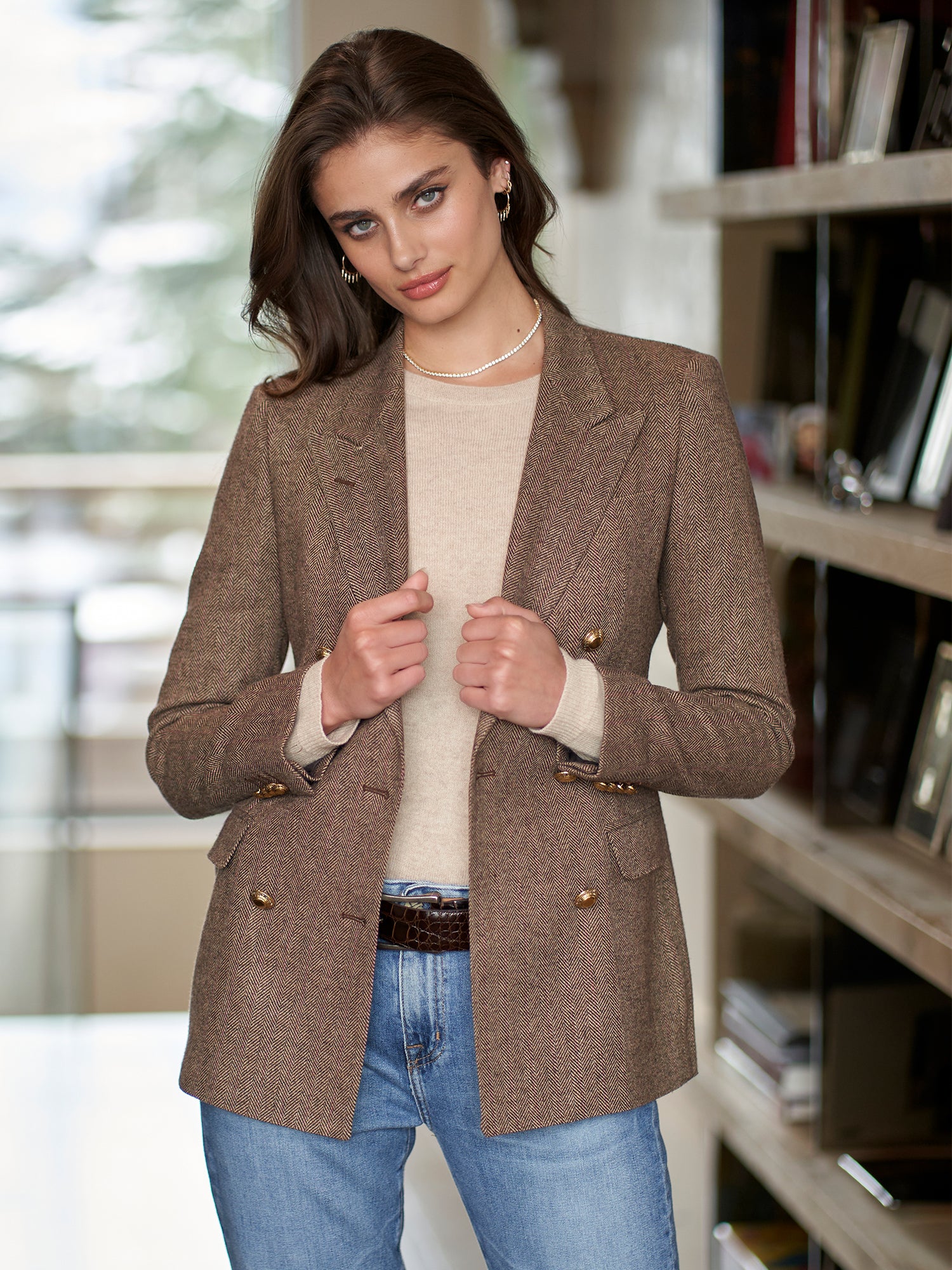 TAGLIATORE LADIES, Nella Tweed Jacket