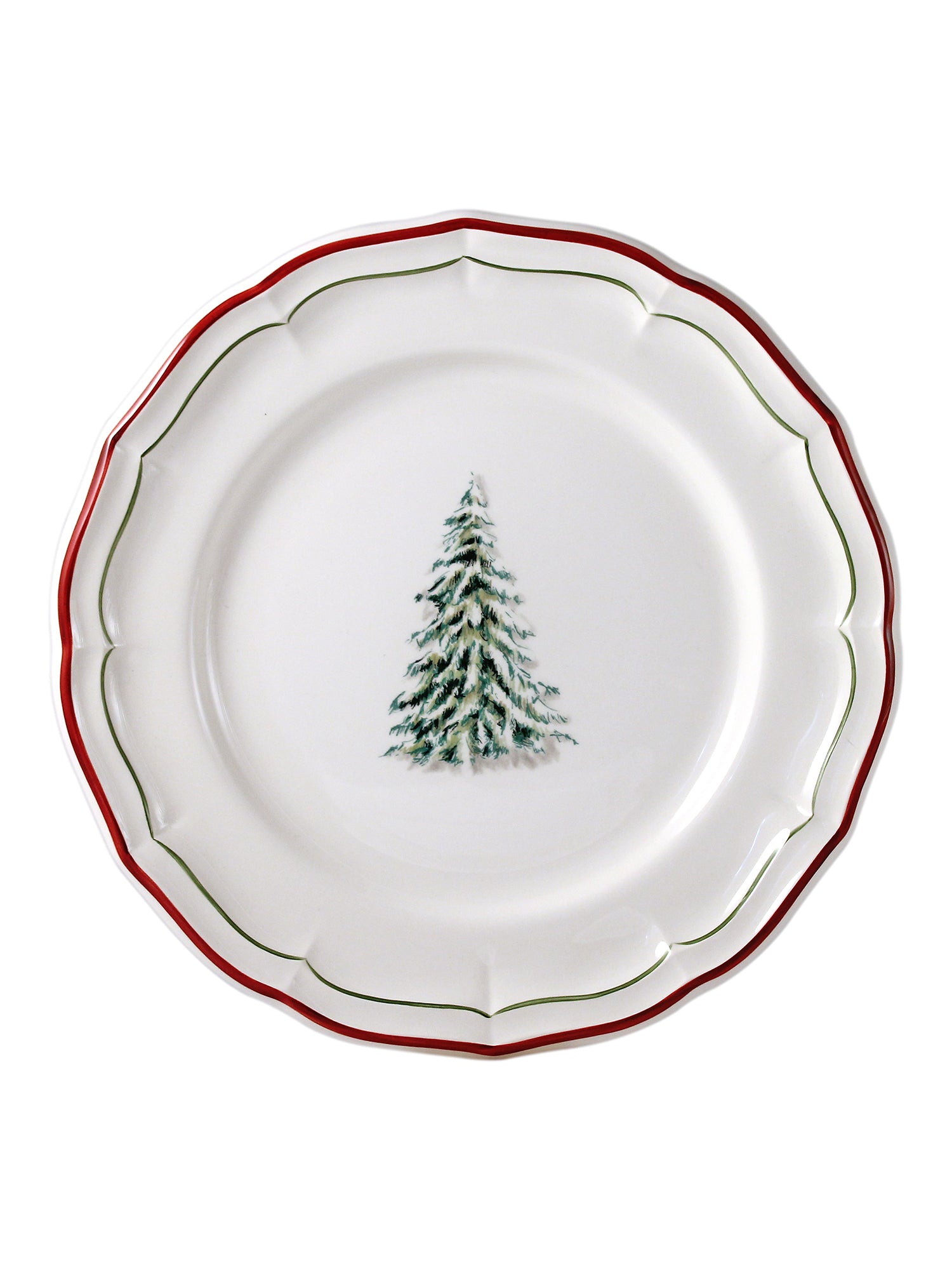 GIEN FRANCE, Noel Dinner Plate