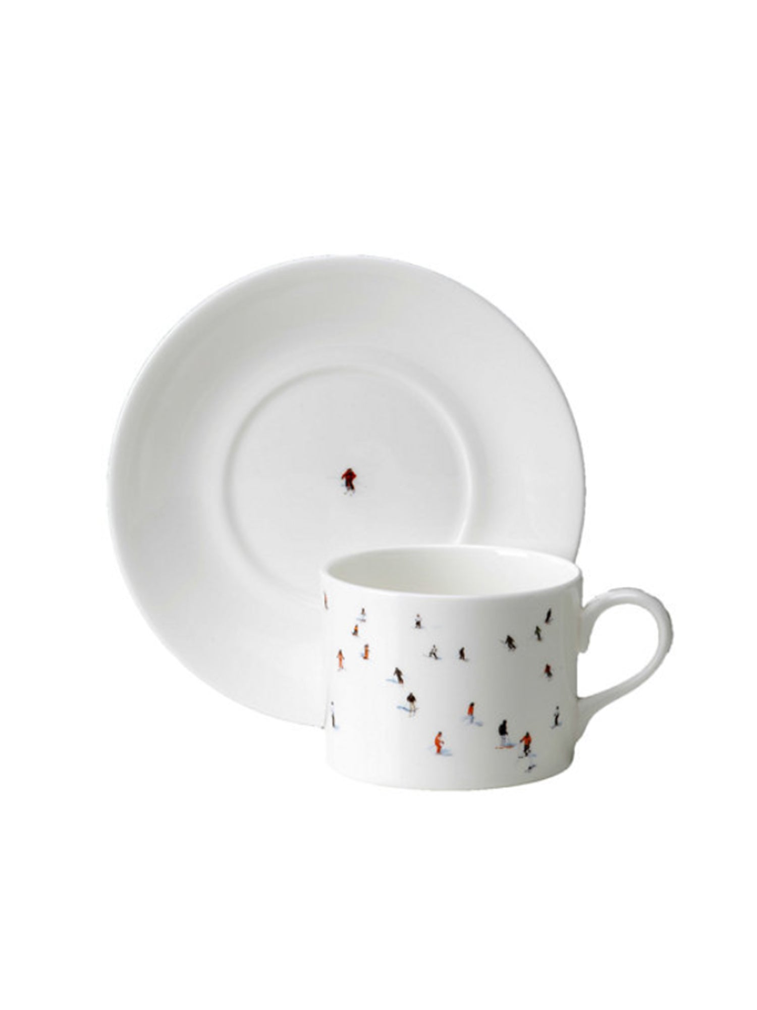 DEDE JOHNSTON, Skier Cup And Saucer