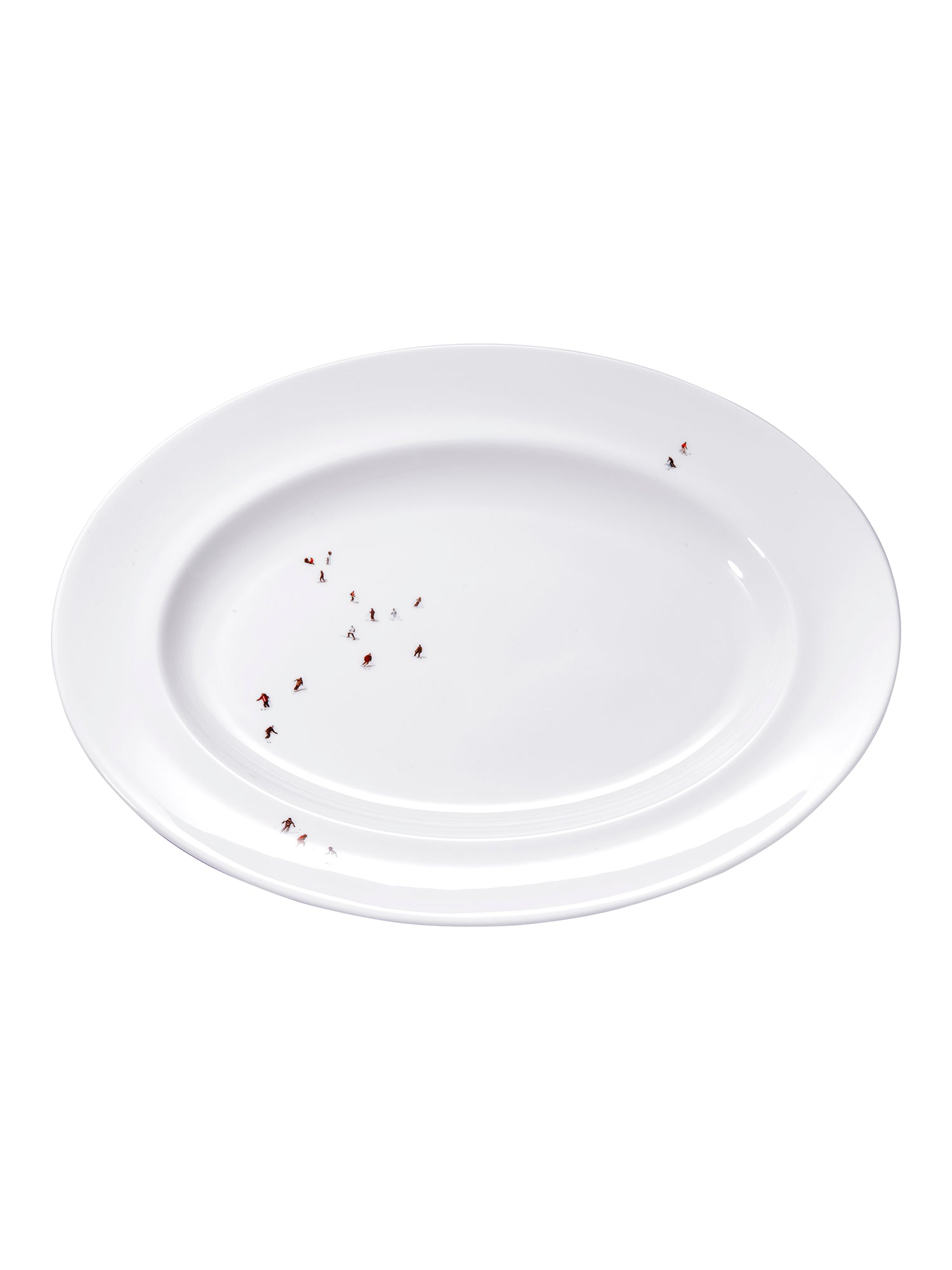 DEDE JOHNSTON, Skier Oval Platter