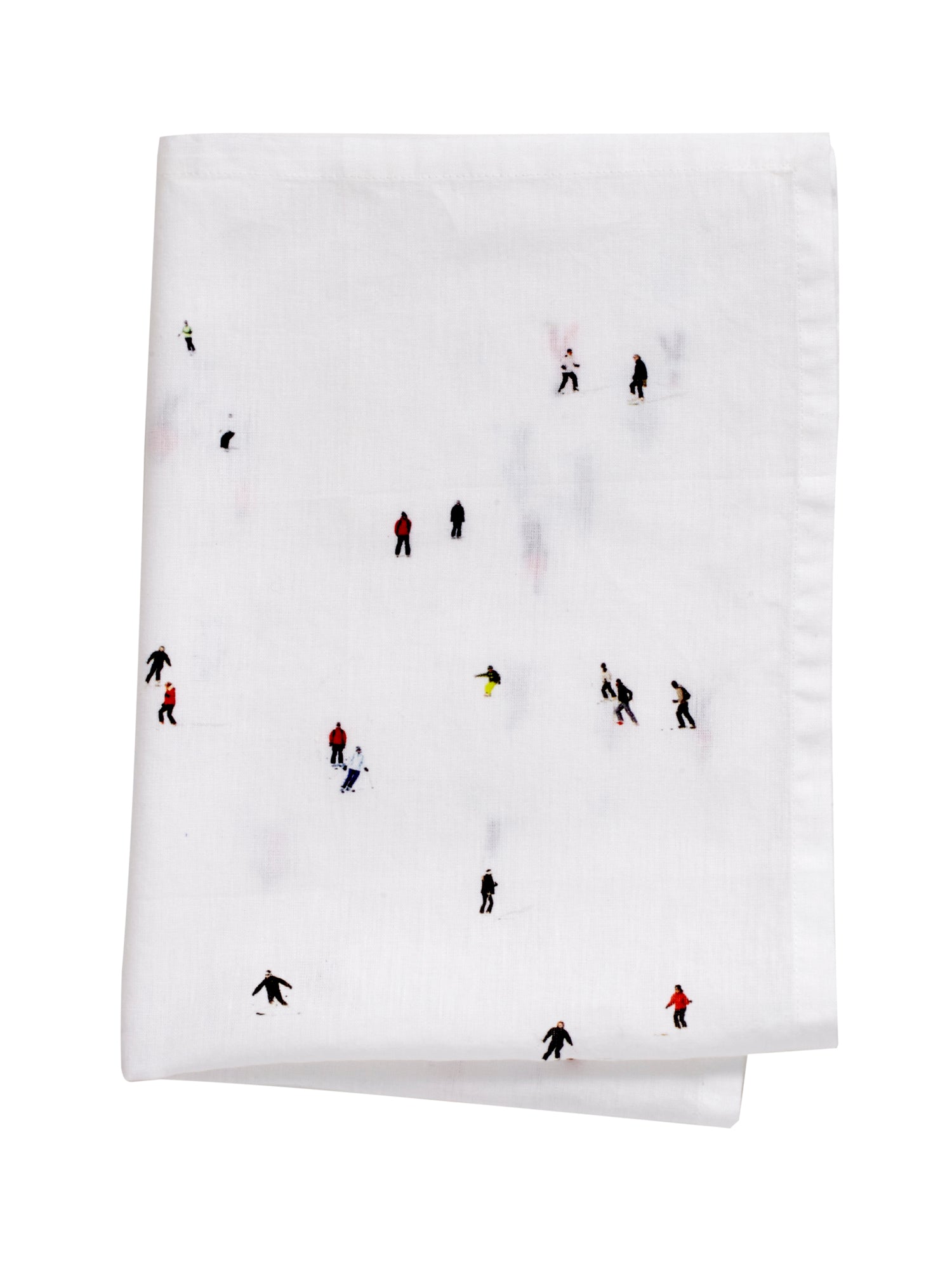 DEDE JOHNSTON, Skier Tea Towel